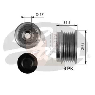 มูเล่ยไดชารจ์ (GATE) : Z20S Captiva 2.0 ปี 07, OM601 Vito 2.3 (W638)