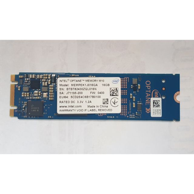 Intel Optane Memory M.2 2280 16GB PCIe NVMe 3.0x2