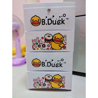 ชั้นพลาสติก 4 ชั้น B.Duck  สินค้าพร้อมส่ง .....