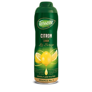 Teisseire Lemon syrup 60cl / ไซรัป เตสแซร์ กลิ่นเลมอน