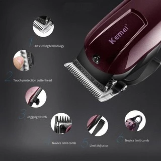 Kemei KM-2600 KM2600 ปัตตาเลี่ยนไร้สาย เครื่องมือตัดผมมืออาชีพ ร้านตัดผมนิยมใช้ สินค้าของแท้ 100% รับประกันสินค้า 3เดือน