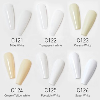 สีเจลโทนสีขาว The White - CANNI 16ml