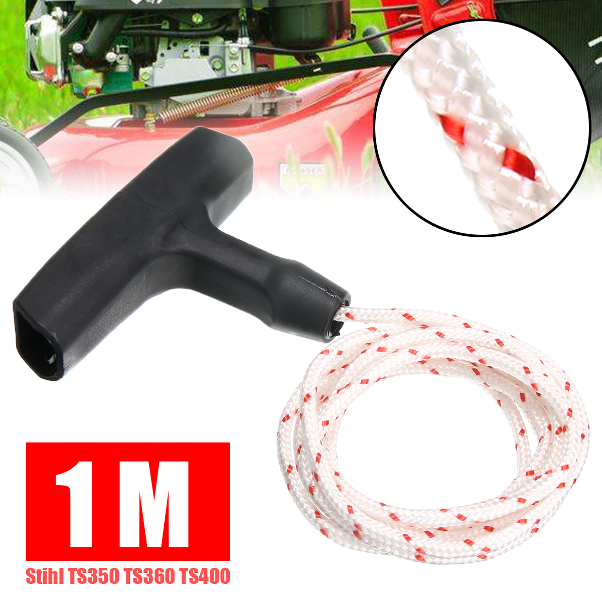 ด้ามจับสตาร์ทเตอร์สําหรับ STIHL TS350 TS360 TS400 Cut Off Saw พร้อม ...