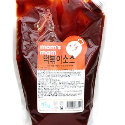 소스/맘스맘/떡복이소스/MOM'S MAM/Teokpok ซอสตอกบกกี น้ำจิ้มตอกบกกี 1Kg x 2 Pack