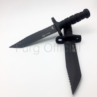 Furg 0120101177 columbia knife มีดเดินป่า มีดสนาม ปลอกพลาสติกแบบABS รุ่น1338A