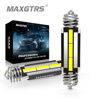 Maxgtrs หลอดไฟ LED 31 36 39 41 มม. C5W Bulb SMD 7020 Canbus สําหรับติดป้ายทะเบียนรถยนต์