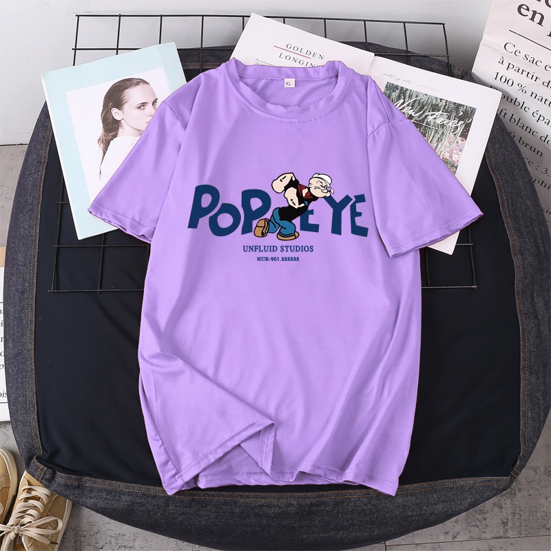 BK-504-SHORT เสื้อยืดแขนสั้นพร้อมส่ง 7สี ลายการ์ตูน ขายดีตามเทรนต์ ลายน่ารัก สีสันสดใส่น่ารัก ใส่ได้ทั้งหญิงและชาย