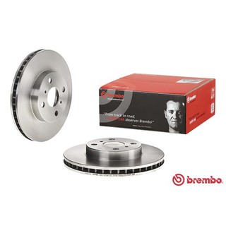 จานเบรคหน้า TOYOTA COROLLA ALTIS LIMO ZZE120 ZZE121 ZZE122 1.6 1.8 VVTi 2000-2007 09 9798 10 BREMBO