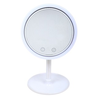 Makeup mirror MAKE-UP MIRROR WITH INTERGRATED LED MOYA 20F001 WHITE Bathroom mirror toilet กระจกแต่งหน้า กระจกส่องหน้า L