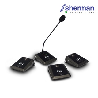 Sherman ชุดไมโครโฟนไร้สาย UHF รุ่น MIC-440 Plus