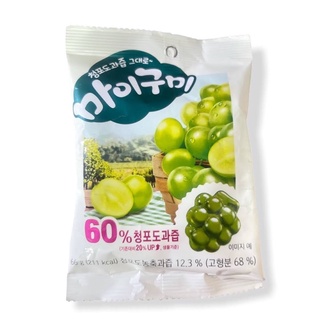 ORION MYGUMI GREEN GRAPE เจลลี่มายกุมิ รสองุ่นเขียว 66g