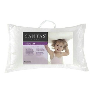 หมอน SANTAS BABY MICROGEL สัมผัสนุ่มสบาย ขนาด 12X20 นิ้ว