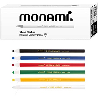 Monami China Marker ดินสอเขียนกระจก มี 6 สี