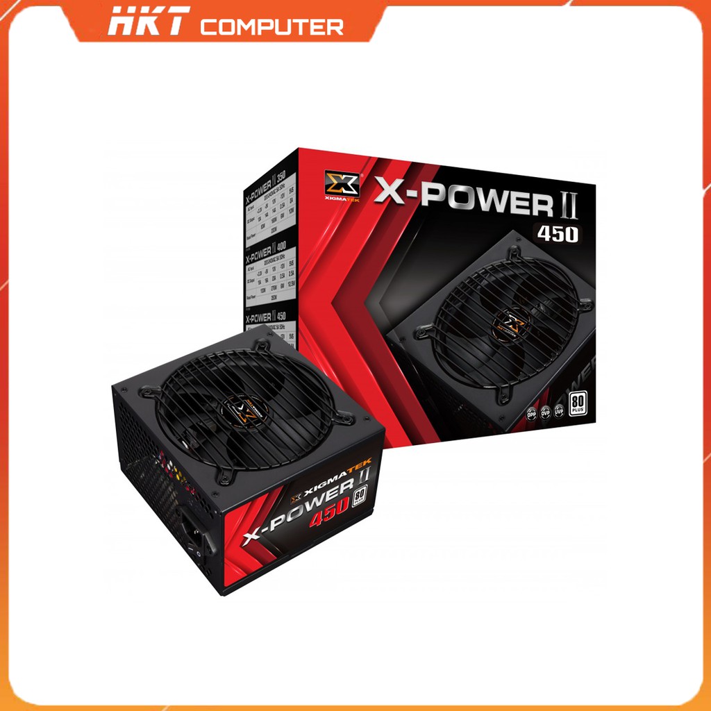 แหล่งพลังงาน Xigmatek X-POWER II 450 (EN41954) - 80PLUS - ของแท้ Mai Hoang