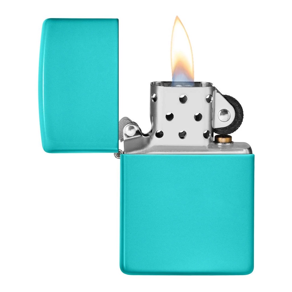 ซิปโป้ รุ่น 49454 Classic Flat Turquoise ของแท้ รับประกันตลอดชีวิต นำเข้าและจำหน่ายโดยตัวแทนจำหน่าย ราคา ถูกที่สุด ดีลบีเคเค แกลเลอรีภาพที่ 4