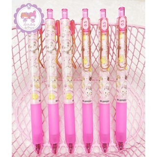 🎀 ปากกาหมึกเจล ปากกาน้ำเงิน 🎀 ปากกา Lamoon แท่งสีชมพู ลายการ์ตูน น่ารัก