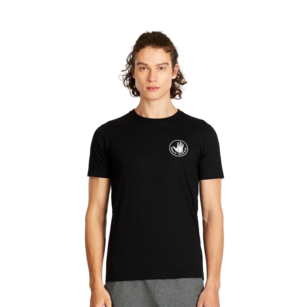 ☏BODY GLOVE Men's Winter 2019 T-Shirt เสื้อยืด ผู้ชาย สีดำ-01 แขนสั้นคู่รัก เสื้อยืด