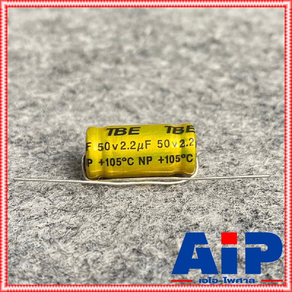 10ตัว 2.2uF 50V C ลำโพง สีทอง คาปาลำโพงเสียงแหลม ตัวป้องกันลำโพงเสียงแหลม คอนเดนเซอร์ ทอง คาปาซิเตอร์ลำโพง CAPACITOR ...