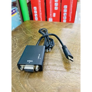 Mini HDMI to VGA Adapter with Audio