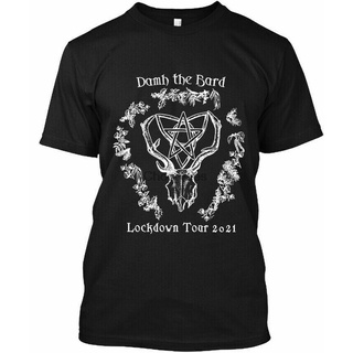 เสื้ เสื้อยืด พิมพ์ลายวงดนตรีตลก Damh The Bard Lockdown Tour 2022S-5XL