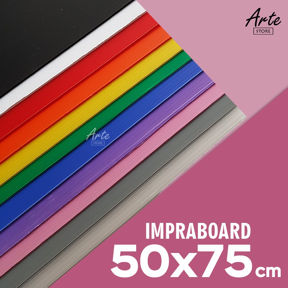 Impraboard 50x75 cm - 3 mm / 2 mm Infraboard