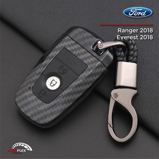 เคสเคฟล่ากุญแจรีโมทรถยนต์ Ford Everest 2018-2020 (Smart Key)