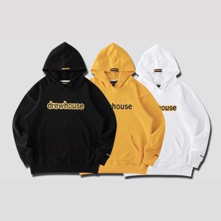 B081 เสื้อคลุมฮู้ดดี้ Drew House Basic Logo Hoodies Street Fashion