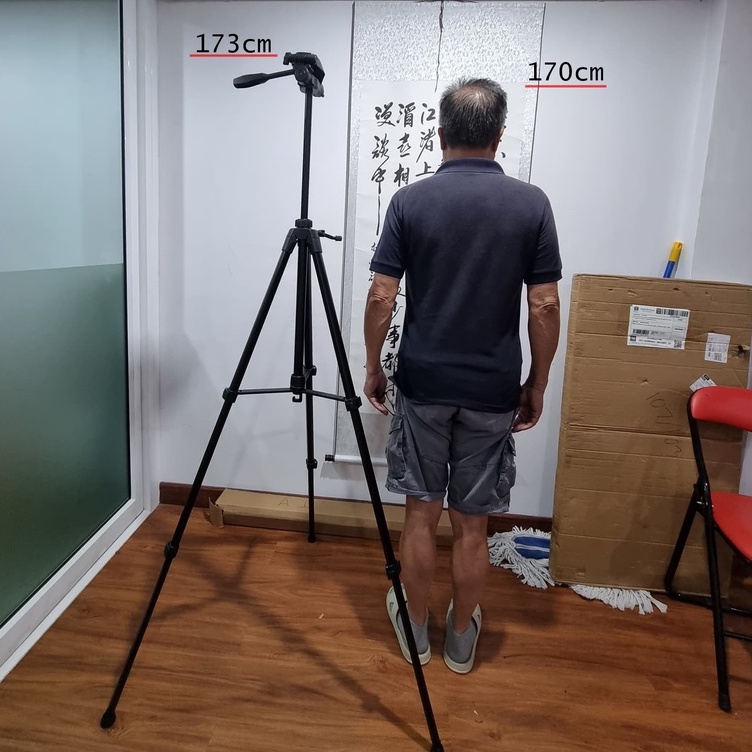 ขาตั้งกล้อง QZSD Q1730 Tripod With HeadBall ขาตั้งพร้อมหัวบอล For DSLR Camera รับน้ำหนัก สูงสุด 4 KG