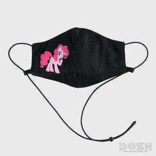 DOSH KIDS FACE MASK MY LITTLE PONY หน้ากากผ้าเด็กหญิงสีดำ FPGM1004