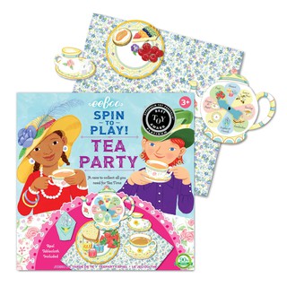 eeBoo Tea Party Spinner Game (2ED) - เกมกระดานหมุนปาร์ตี้น้ำชา