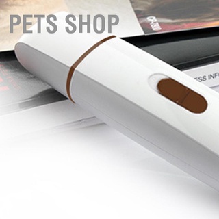 Pets Shop เครื่องเจียรเล็บไฟฟ้า เสียงเงียบ ปลอดภัย สําหรับสัตว์เลี้ยง สุนัข