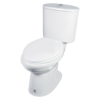 สุขภัณฑ์ 2 ชิ้น NASCO NC-7651S-WA 3L สีขาว 2-PIECE TOILET NASCO NC-7651S-WA 3L WHITE