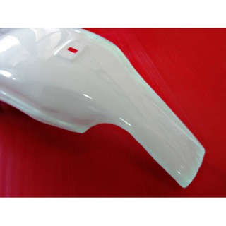 YAMAHA CHAPPY LB50 LB80 REAR STEEL FENDER "WHITE" // บังโคลนหลัง CHAPPY / CHIPPY พลาสติก สีขาว