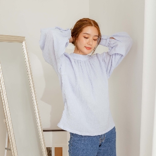 Queensway - Cotton Wool Blouse