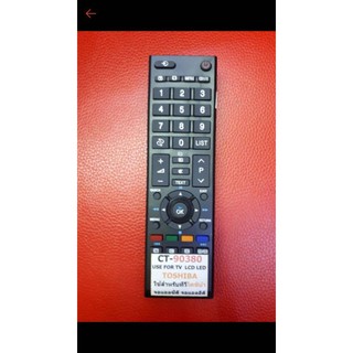 รีโมททีวีโตชีบ้ารุ่น.CT-90380ใช้สำหรับ.TV.LCD.LEDตัวเดิมไม่ต้องเซดค่า(อย่าใส่ถ่านอังคาลาย)