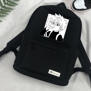 Hunter x Hunter Hxh Killua Hisoka Kurapika mochila mochilas กระเป๋าเป้สะพายหลัง กระเป๋าใส่แล็ปท็อป ลายการ์ตูนอนิเมะ 2022 สําหรับผู้หญิง