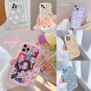 พร้อมส่งจากไทย CASE สำหรับไอโฟน เคสขอบคลื่นลายการ์ตูน รุ่น i13 13pro 13promax