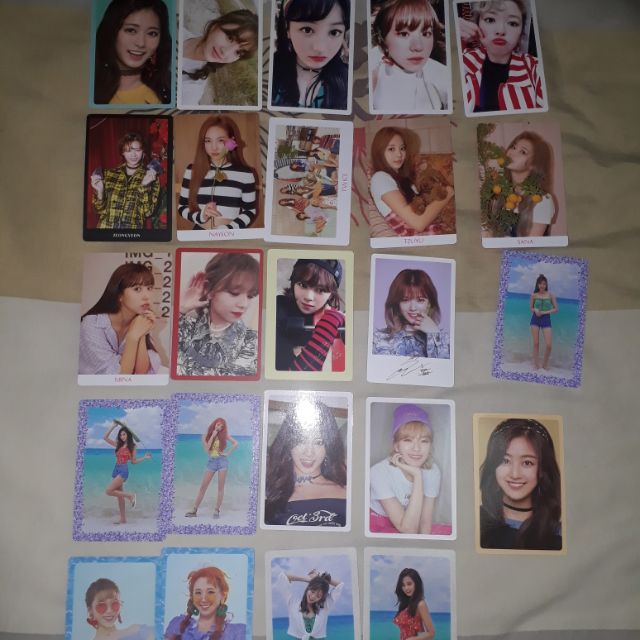 การ์ด Twice Photocard