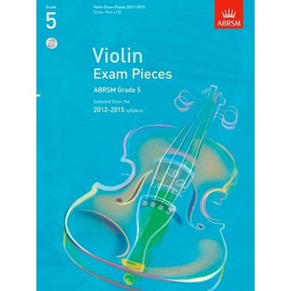 ABRSM Violin Exam Pieces 2012-2015, Grade 5, Score, Part