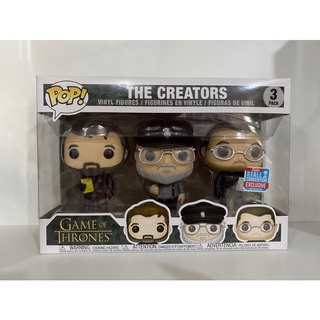 Funko Pop The Creators Game of Thrones NYCC Exclusive Pack 3