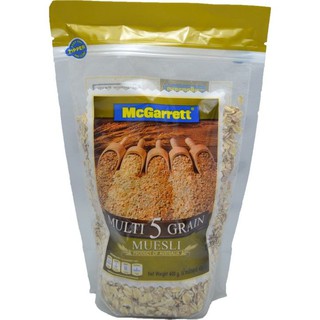 Mcgarret Multi 5 Muesli Grain 400g แมคการ์เร็ตมัลติ 5 มูสลี่เกรน 400 กรัม