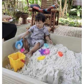 30 กก./ถุง ทรายเด็ก ยี่ห้อ sandcastle ของแท้ ทรายขาว ฆ่าเชื้อสำหรับเด็กภูมิแพ้ ปลอดภัย ขายอันดับ 1