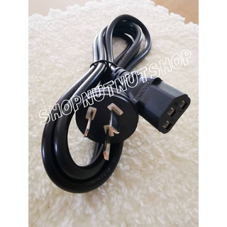 สายไฟ AC Power Cable ขนาด 3x0.5 SQ.MM. (ปลั๊กหัวจีน) พร้อมส่ง