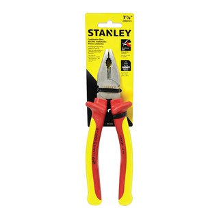 คีมปากจิ้งจกหุ้มฉนวนกันไฟฟ้า 8" STANLEY รุ่น SSTT84-002