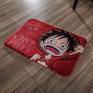 🌟  พรม  🌟  พรมปูพื้นห้อง พรมปูพื้นห้องนอน One Piece Cartoon Cushion Cute Water Water Slip พรม