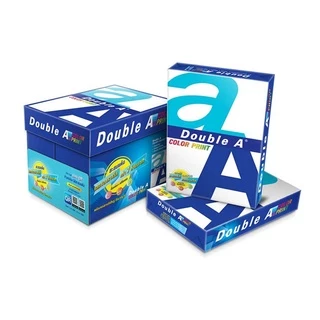 Double A (ดับเบิ้ล เอ) กระดาษถ่ายเอกสาร Color Print A4 90แกรม 1 รีม/ 500 แผ่น