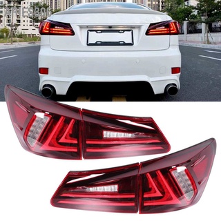 Aries306 Vland ไฟท้าย Led สีแดงเข้ม สําหรับ Lexus Is250 Is350 Isf 2006-2013