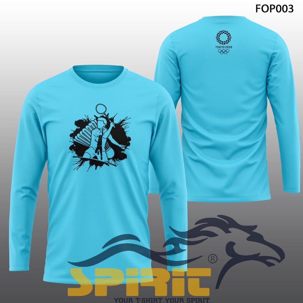เสื้อผ้าผู้ชาย ชุดแบดมินตัน Yonex Original Tokyo 2020 เสื้อยืดแบดมินตันโอลิมปิก