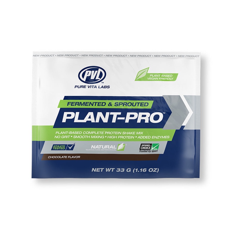 PVL Protein Plant Pro  ขนาด1 ซอง // โปรตีนจากพืช แบบซอง พกพาง่าย สะดวกทุกที่ 1ซอง/ครั้ง
