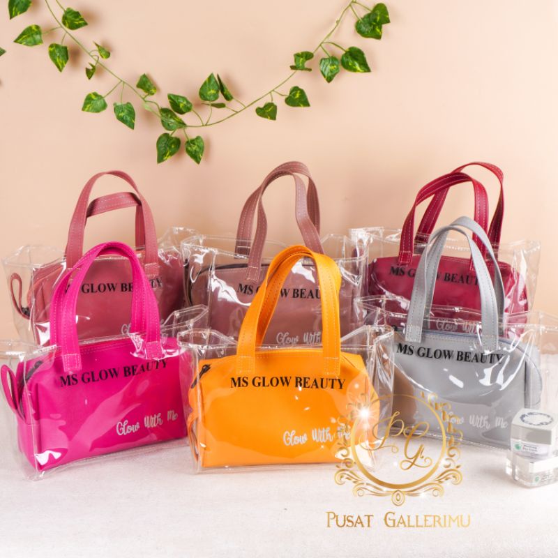 Ms Glow Tote Bag Set สามารถปรับแต่งได้กับกระเป๋า Ms Glow ของแบรนด์อื่นๆ